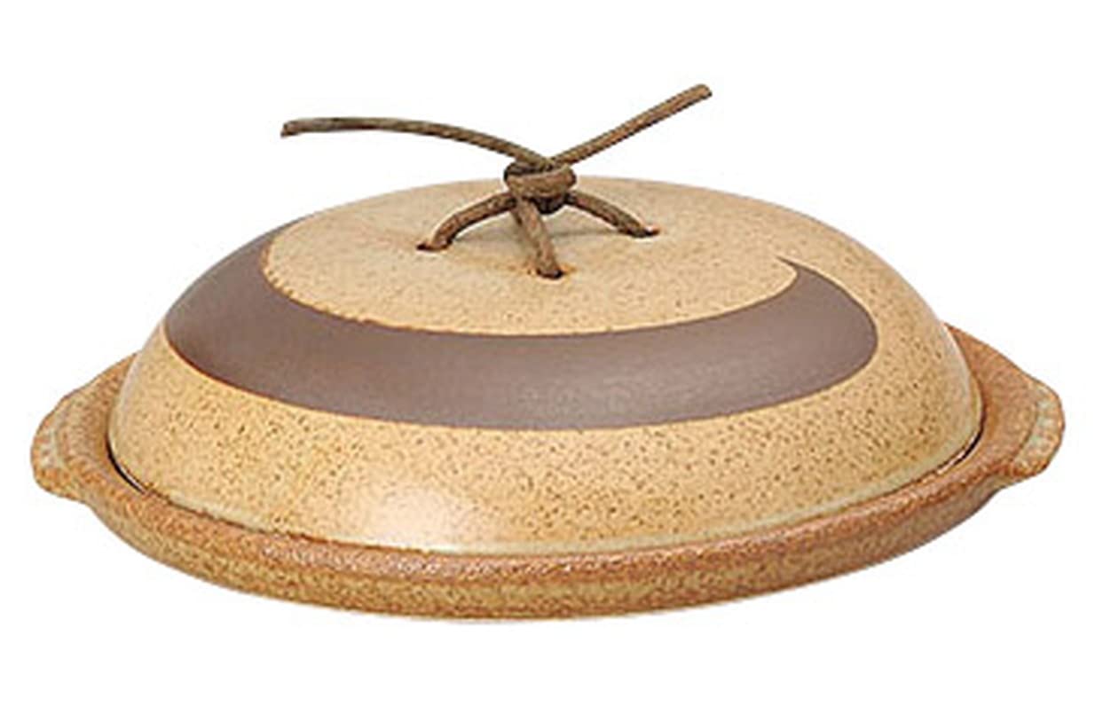 たち吉 白とくさ セラミック土鍋 直火・IH対応 22cm 日本製