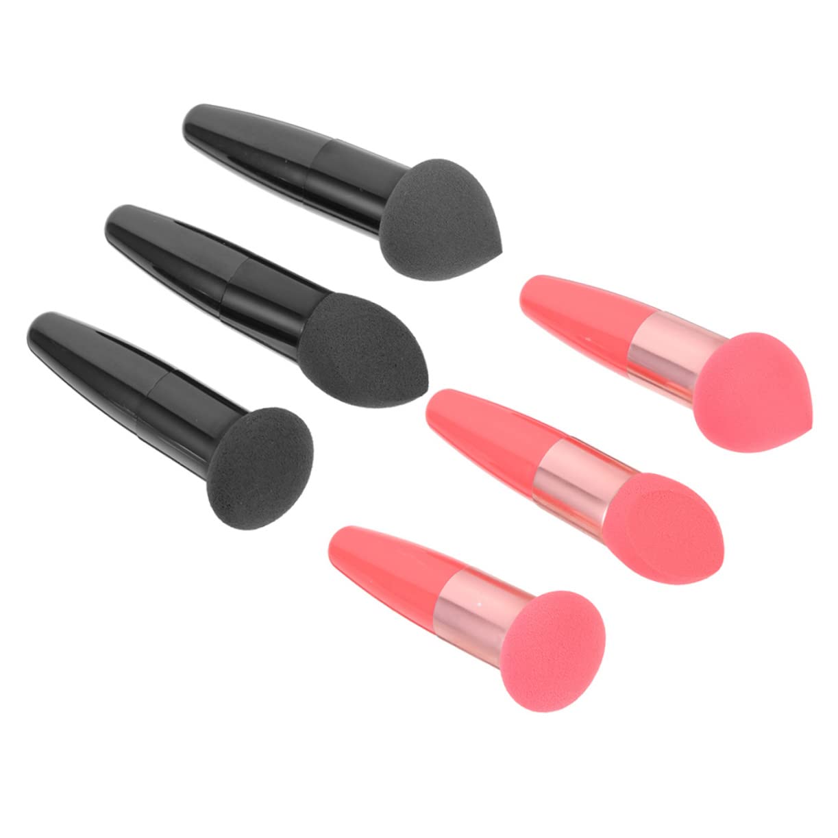 Healeved 30 Pièces Stylo de maquillage petit champignon makeup sponge latex accessoires de maquillage dame outils éponges outils de beauté + accessoires outil de maquillage Cœur pp