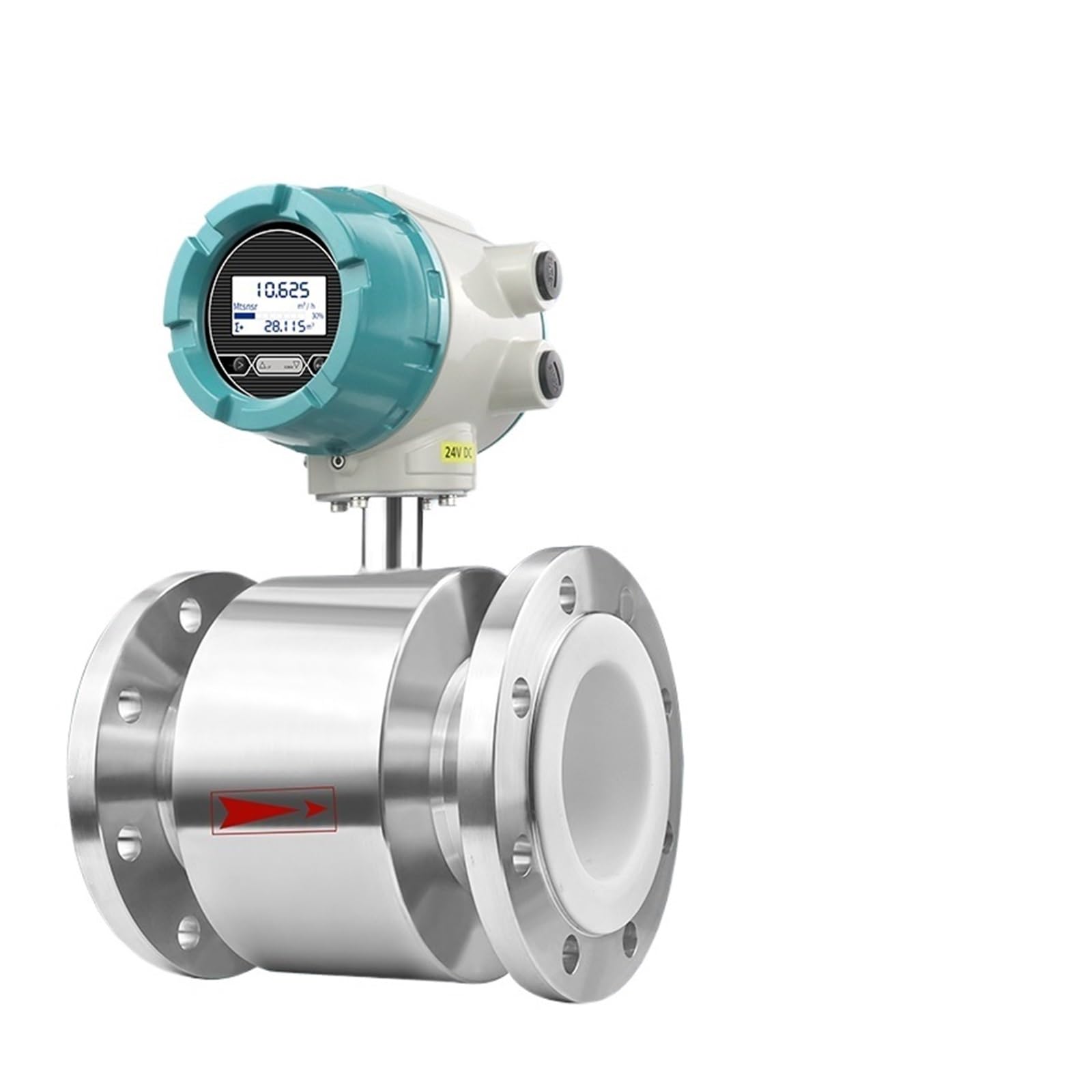 BALYDLUL Flow Meters Sanitary Electromagnetic Water Flowmeter Stainless Steel Body Material(DN80)