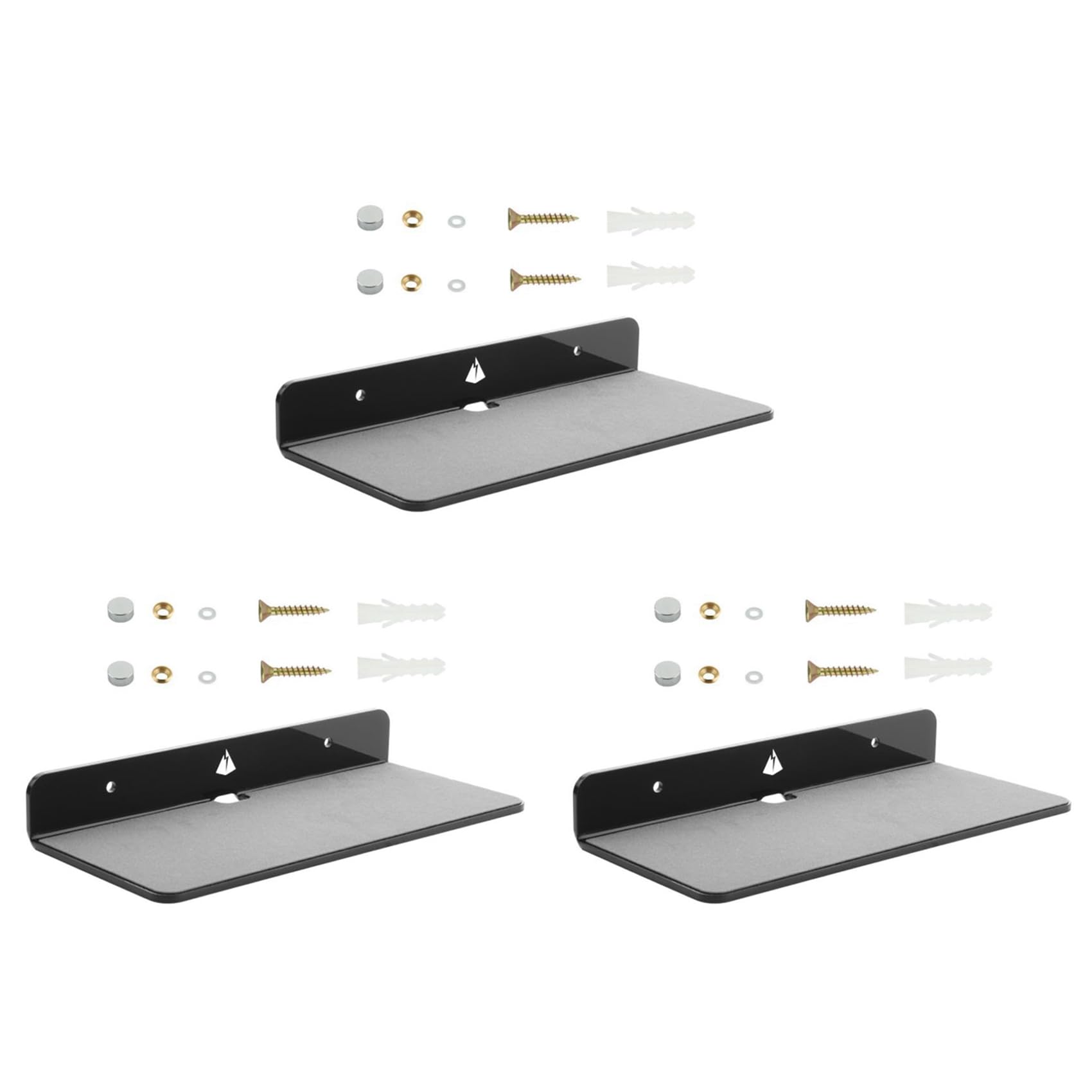 Estante de pared para altavoz bluetooth y webcam en oficinas y dormitorios