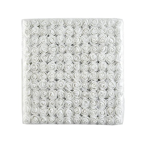 AZXU - Mini rose artificiali in schiuma