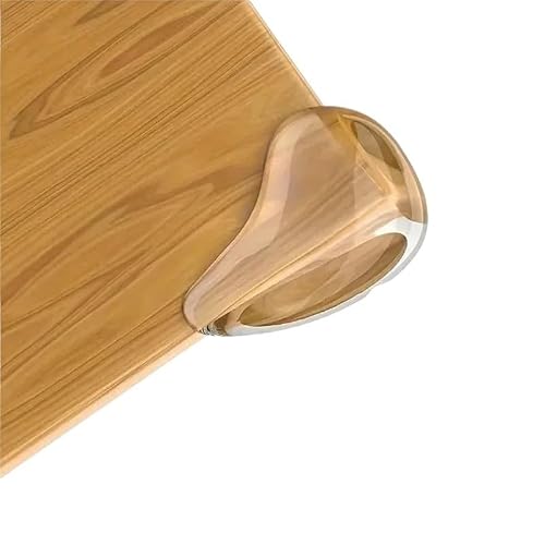 4pcs Clear Table Corner Protectors Furniture Edge Guards Transparent Anti Collision Covers For Home