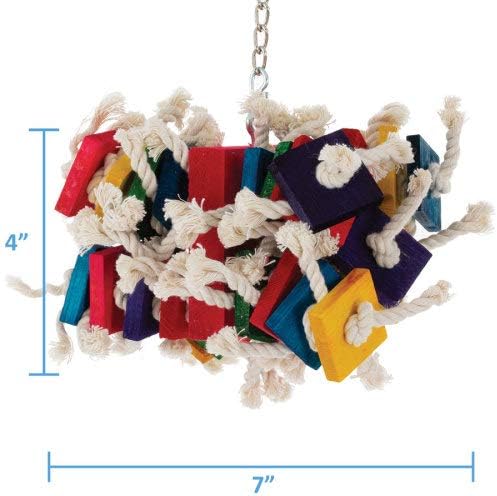 Great Companions Beak Buddies Blockbuster Bird Toy for Medium Birds