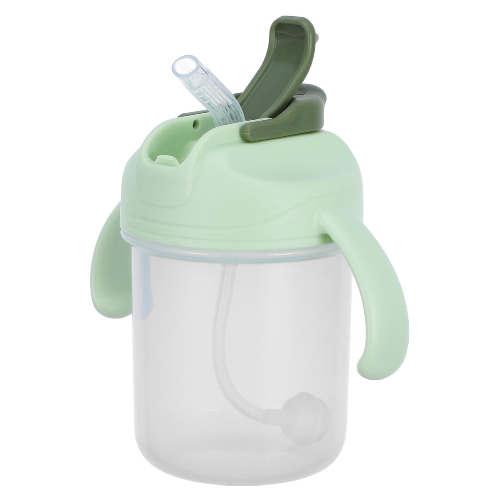 PACKOVE 3piezas Botella Antiderrames Con Pajita Para Mayores Taza De Portátil Para Cuidado De Ancianos Vaso Con Mango Para
