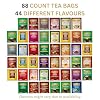 Twinings Tea Bag Sampler Assortment, Variety Pack (88 Count), 44 Unique Flavours for Tea Lovers: Women, Men, Couples, Family, Friends, Coworkers