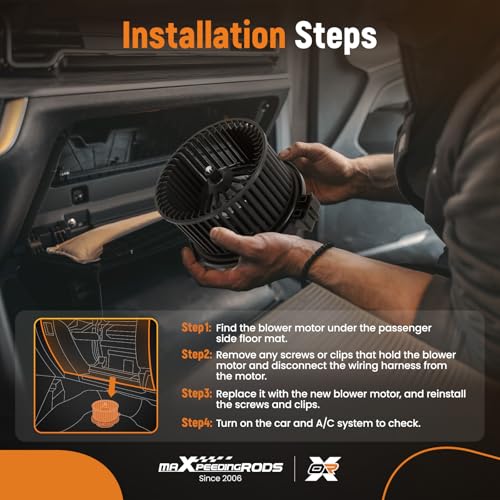 Image of maXpeedingrods HVAC A /C Fan Blower Motor Fit for Subaru Forester 2014-2018, Impreza 2012-2016, WRX 2012-2014 / WRX STI 2012-2014, XV Crosstrek 2013-2015 Replaces 700290 72223-FJ001
