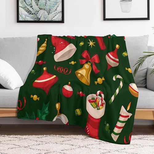 Christmas-Throw-Blanket-Christmas-Tree-Santa-Claus-Blanket-Green-Gold-Christmas-Soft-Lightweight-Fuzzy-Decorative-Throw-Blanket-for-Couch-Sofa-Bed-Plush-Fleece-Blankets-and-Throws-50×60-inches Christmas Throw Blanket Christmas Tree Santa Claus Blanket Green Gold Christmas Soft Lightweight Fuzzy Decorative Throw Blanket for Couch Sofa Bed Plush Fleece Blankets and Throws 50×60 inches
