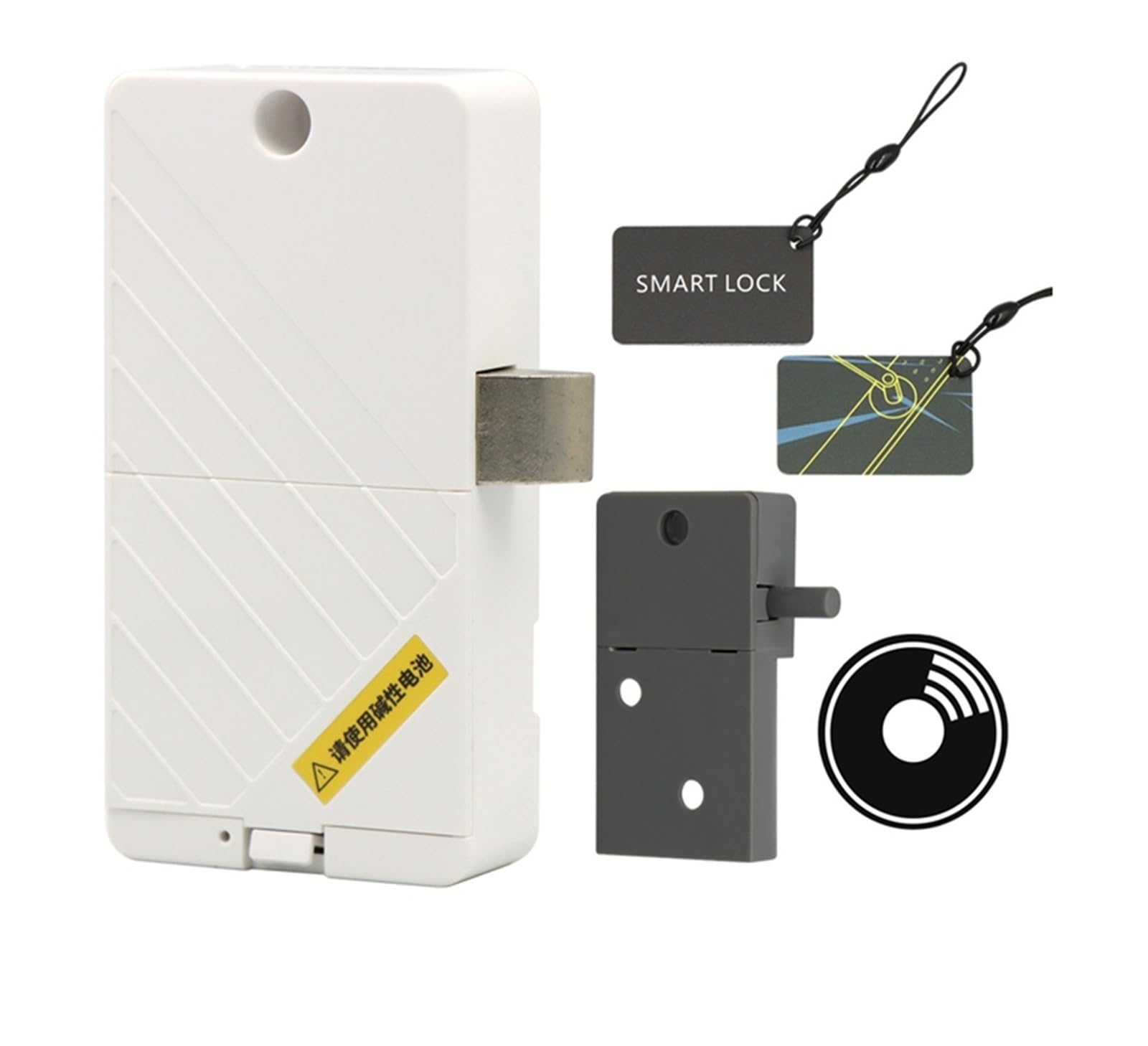 Desbloquear cerradura Invisible sin llave for gabinete, cerradura for cajón, muebles electrónicos de madera | Cerradura eléctrica