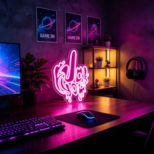 Image of Neon Sign Led Neon Lights Neon Signs for Wall Decor Light Up Sign for Birthday Party Club Gift