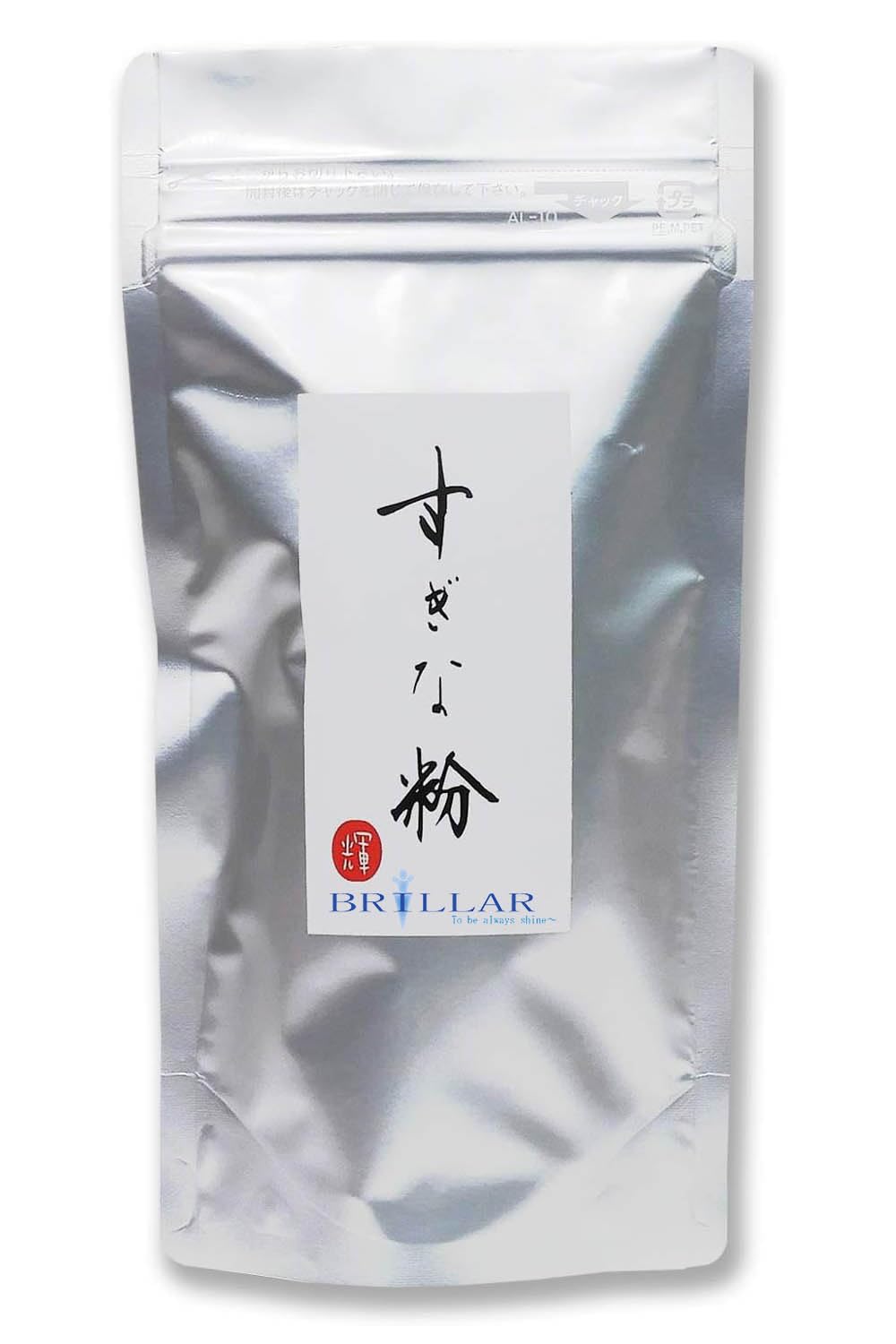 湯布院産 無農薬 すぎな粉 パウダー 粉末 天日干し 非焙煎 国産 (100g × 1袋)