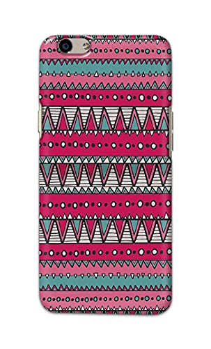 Image of PRINTFIDAA Printed Hard Back Cover Case for Oppo F1s | Oppo A59 Back Cover (Geometric Vintage Pattern) -1803