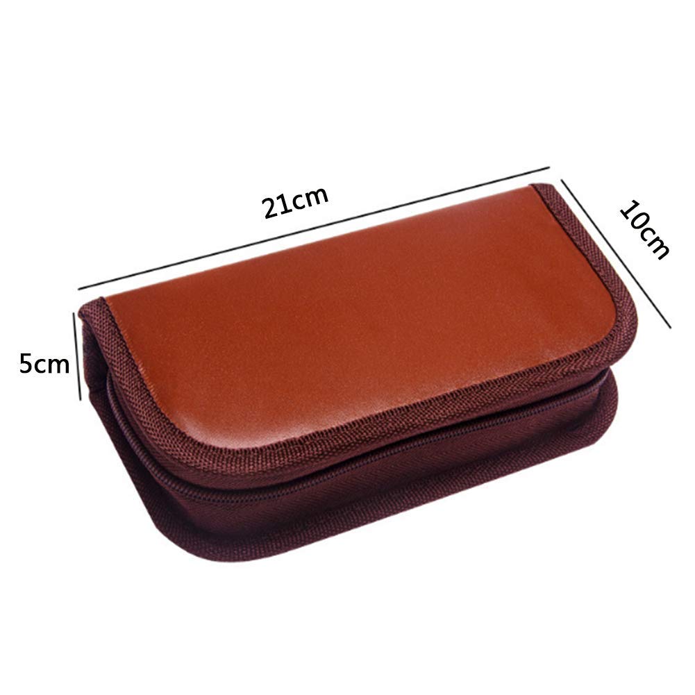 Uhrenreparaturset, Werkzeugset zur Reparatur von Uhrenarmbändern, inklusive Tragetasche, Gliederentferner, Federstegwerkzeug, Stift, Halter, Hammer, Pinzette, Tuch f