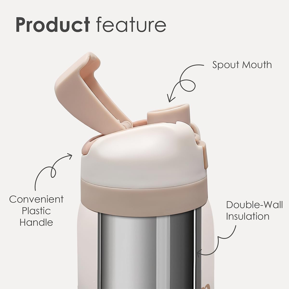 Inspiration Insulated Stainless Steel Water Bottle with Straw for Sports and Travel, In My Glow Up Era, 32oz Gifts for Women Girls Friends Teens Birthday Christmas - Image 2