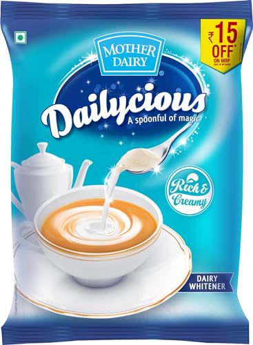 Image of Mother Dairy Dailycious Rich & Creamy Dairy Whitener Pouch, 500G, Powder