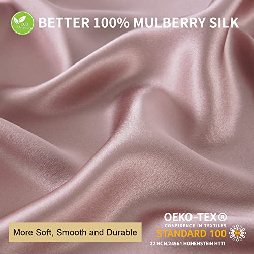 ZIMASILK 100% Mulberry Silk Pillowcase Upgraded Version for Hair and Skin Health Better Grade 6A Silk, with YKK Zipper - Image 3