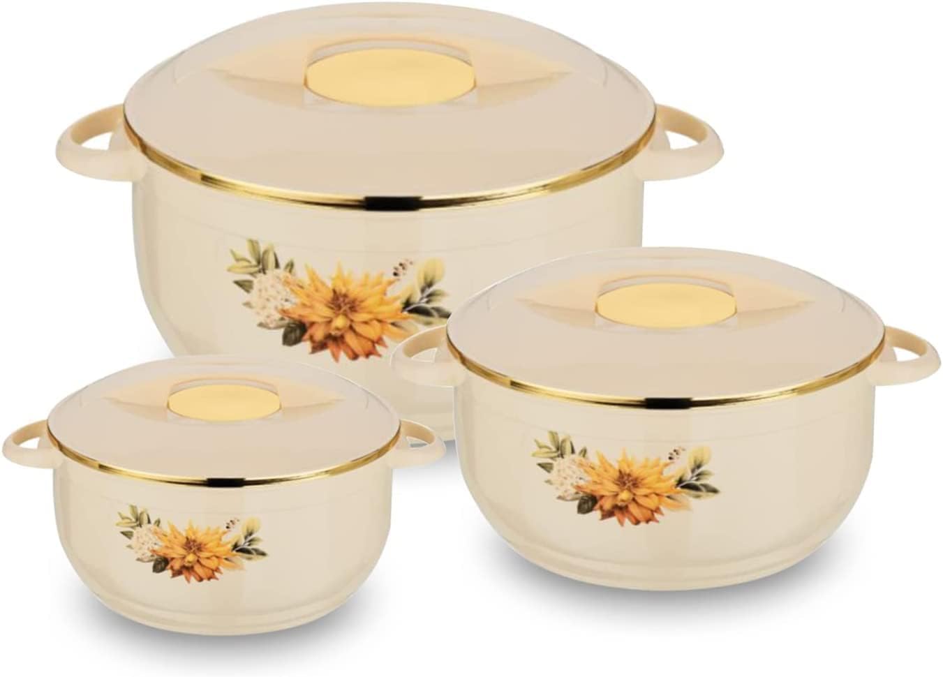 Tmvel Casserole Hotpot, Stainless Steel insulated Hot Pot