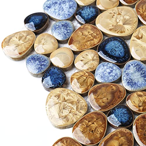 Review de Mosaico azul para baño los 10 mejores. 27 Imagen adicional