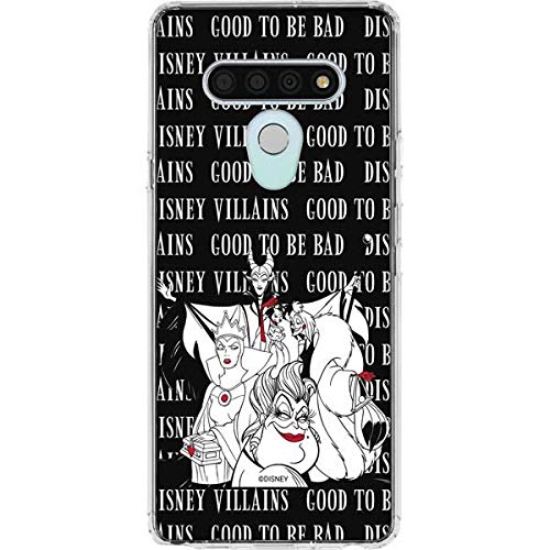 Skinit Clear Phone Case Compatible with LG Stylo 6 - Officially Licensed Disney Villains Characters Art Design