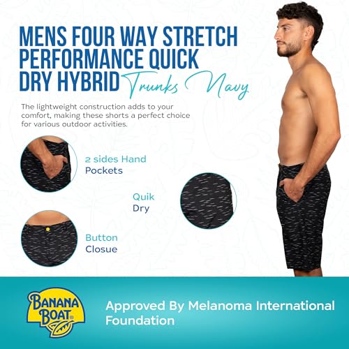 Banana Boat Four Way Stretch Running Shorts for Men3