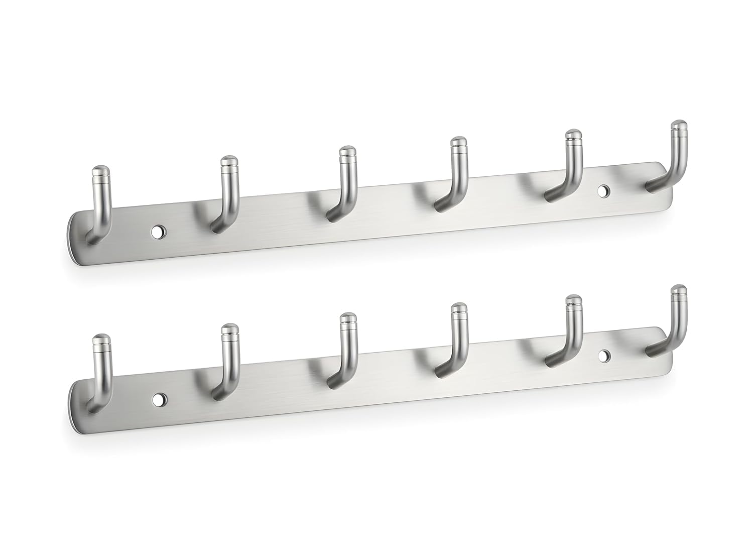 Stainless Steel Wall Hangers for Clothes Hanging –Hangers for Clothes, 6 pin Wall Hooks for Hanging, Towels, Keys & Bags–Cloth Hanger for Wall, – Heavy Duty, Pack of 2-picture-26