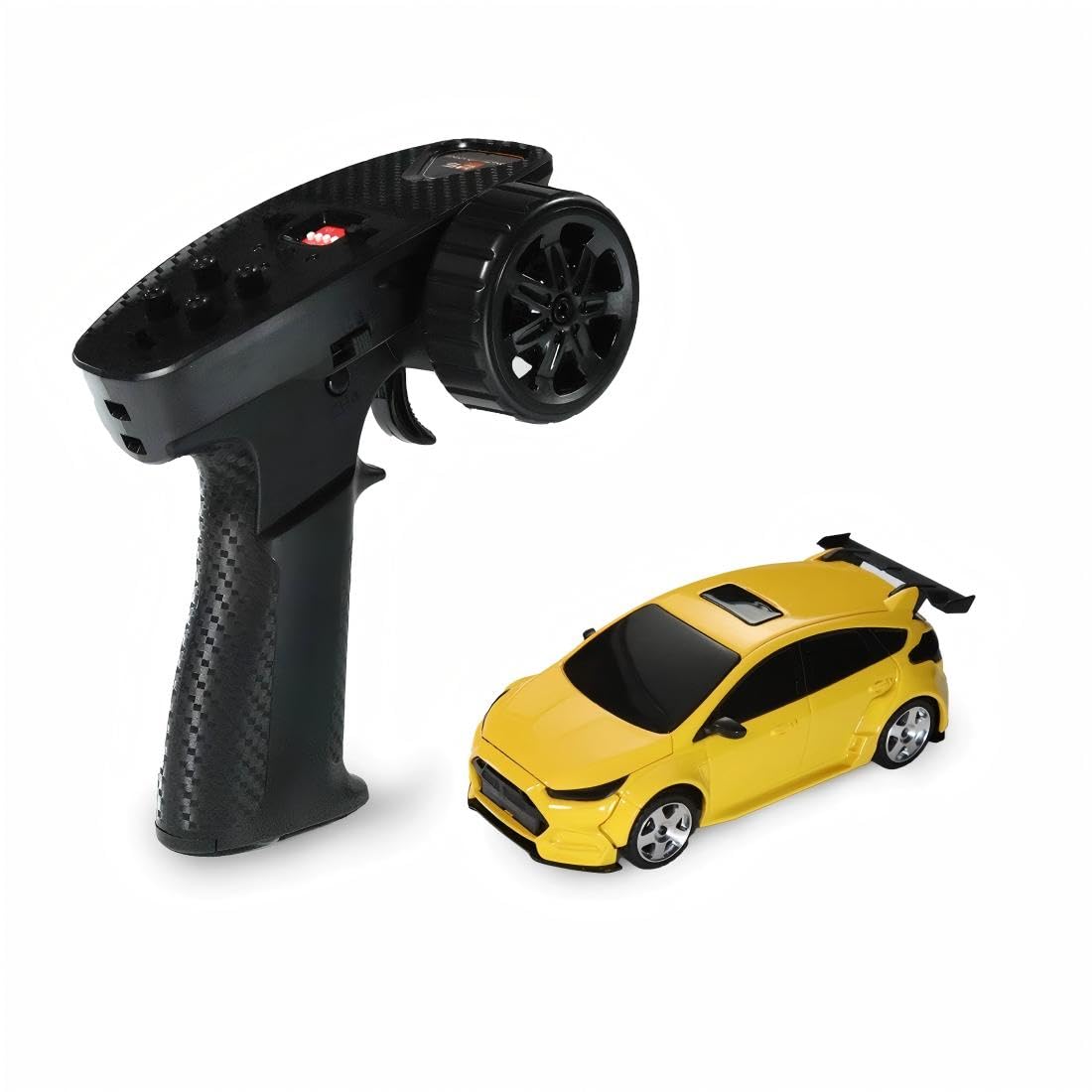 Meiurlex MG044 Mini Drift RC Car with Gyro, 1/43 Scale Full Proportional 2.4G RC Electric 4WD Racing Drift Vehicle Gift for Adult - RTR Version