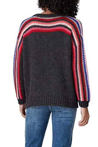 Rent The Runway Pre-Loved Grey Striped Sweater4