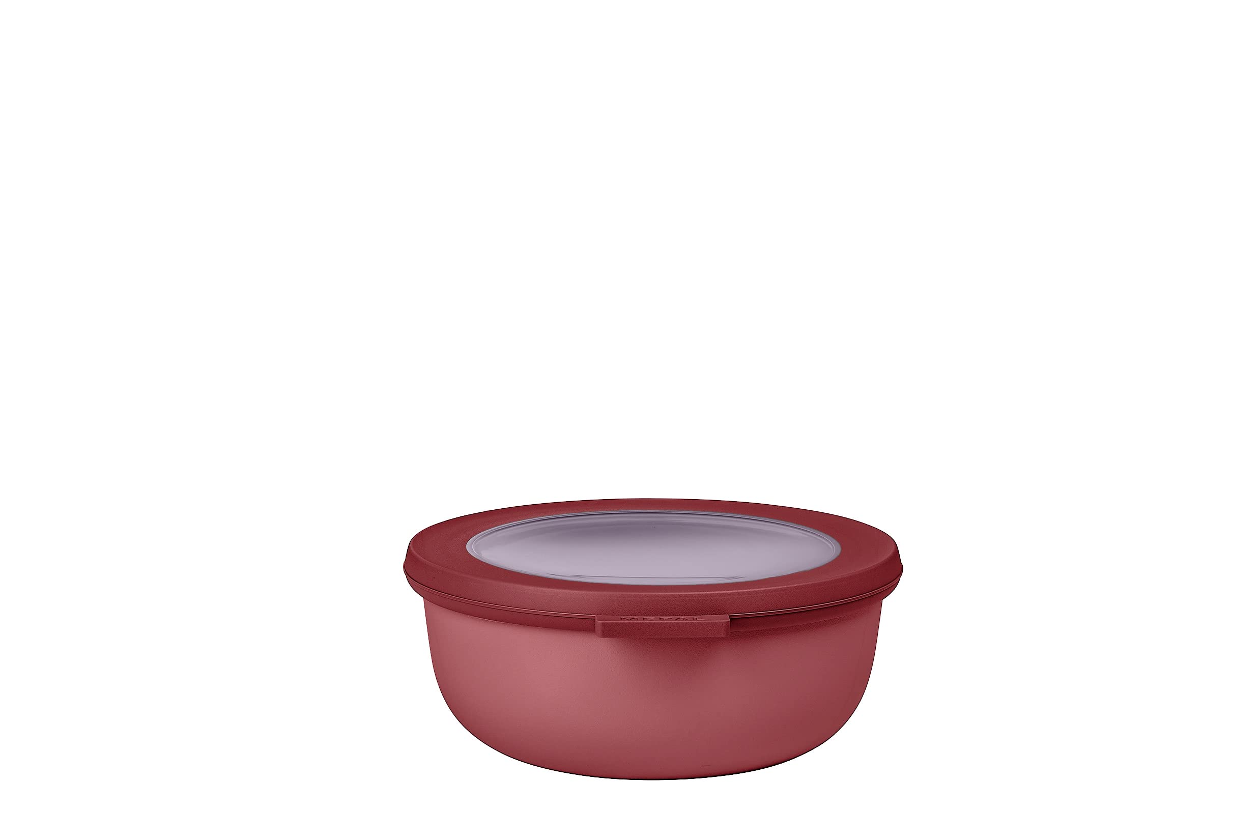 Mepal - Multi Bowl Cirqula Round - Kapaklı Saklama Kabı - Buzdolabı için hava geçirmez saklama kutusu ve mikrodalga fırın kabı olarak uygundur - 750 ml - Canlı Leylak