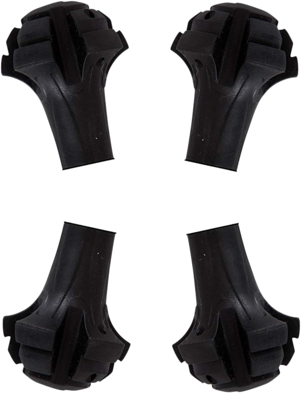 CYSJ Paquet de Quatre Embouts de Rechange en Caoutchouc Très Durables (Pieds/Pattes/Embouts/Capsules de Remplacement) pour Baton