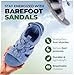 Hike Footwear HF BareSandals I – Barefoot Sandals for Men & Women, Minimalist Walking Shoes With Arch Support, Zero-Drop Sole, Lightweight Flexible Summer Daily Footwear