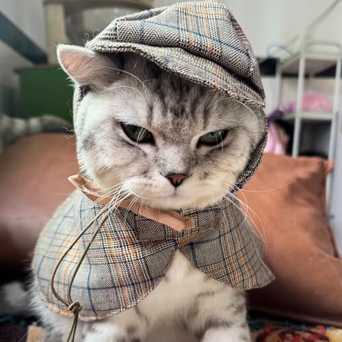 Disfraz de Detective para Perros Pequeños y Medianos miniatura 4