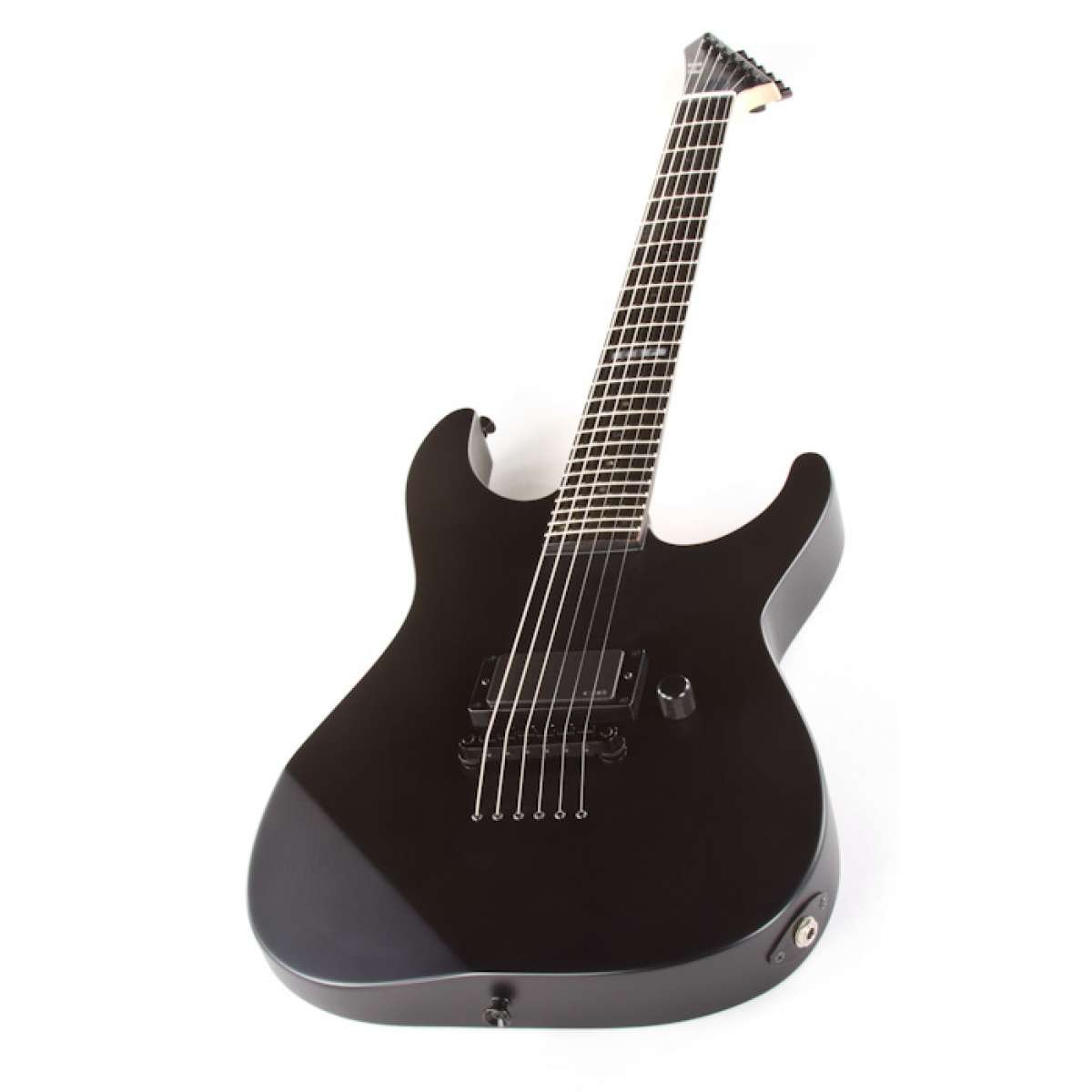 Amazon.com: ESP E-II MI Thru NT Electric Guitar - Black Satin