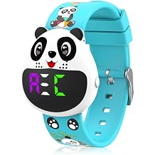 DASIAUTOEM T pfchen-Trainingsuhr mit Musik Wecker Armband mit Timer und 16 T glichen Alarmen Erinnerung Uhr mit USB-Aufladung Trinkerinnerung Pillenerinnerung Wasserdichte Uhren f r Kinder Blau
