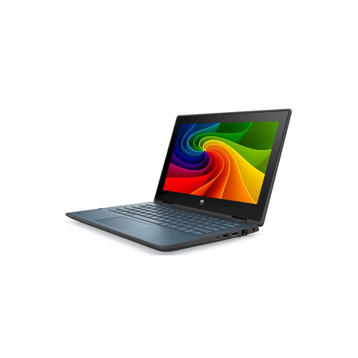 HP Business Laptop Notebook ProBook X360 11 G7 Pentium N6000 8GB 128GB SSD 1366x768 Touchscreen Windows 11 (Blue) QWERTZ (Generalüberholt)