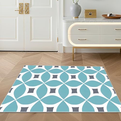 Tapis bleu chambre garçon 140x180 moderne pour accompagner ses moments de vie - 7