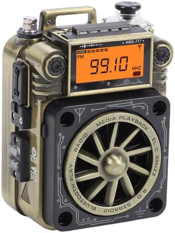 Zopsc Full Band Finger Radio, AM FM SW Wideband Radio with BT 5.2, APP Remote Control, Rechargeable Battery, 297 Channel Storage