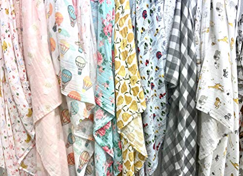 Mud Pie Farmhouse Swaddle Blanket, Multi #TOP2