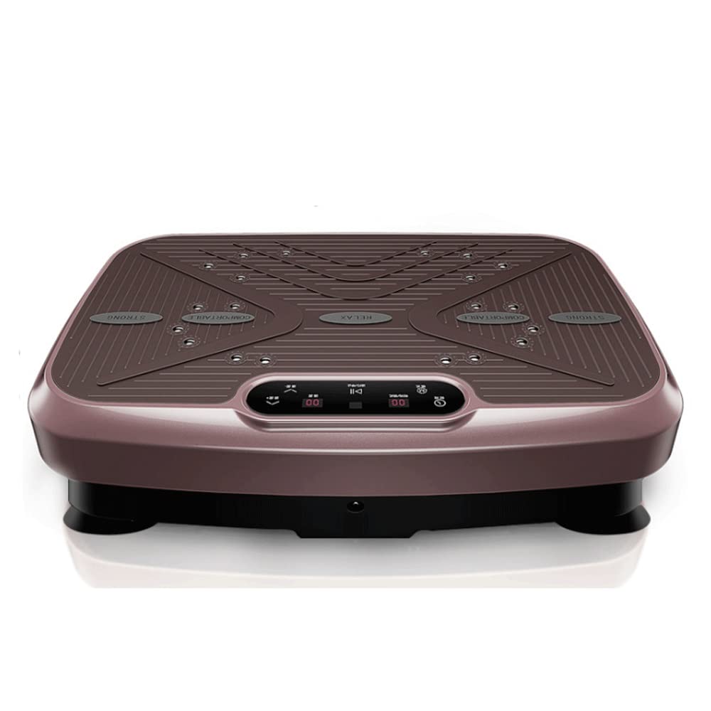 Mini Vibration Plate - Whole Body Vibration Platform Exercise Machine - Home Travel Workout Equipment for Weight Loss
