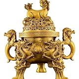 Messing Tengu Therapieofen Home Cer Stativ Antik Pixiu Therapiekocher Nr. 2