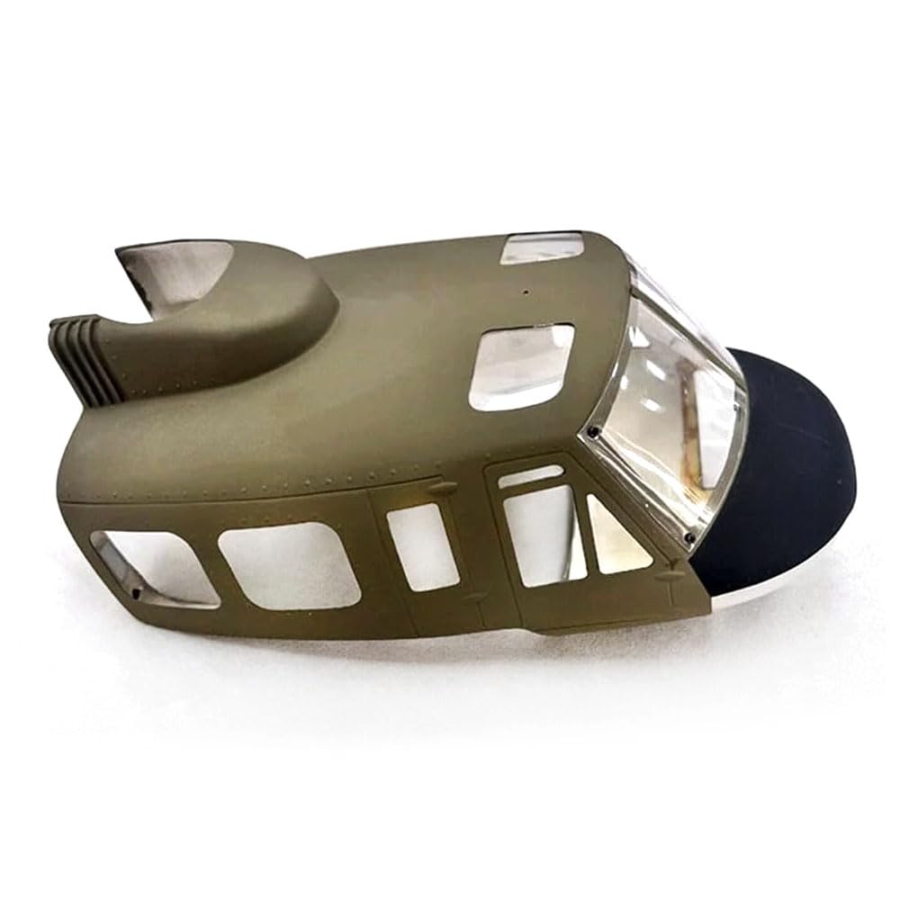 STASRC Roban 470L Airwolf/ UH1D/ MD500E/ Bell 206/ Z10 RC Helicopter Spare Parts (470L UH1D Canopy)