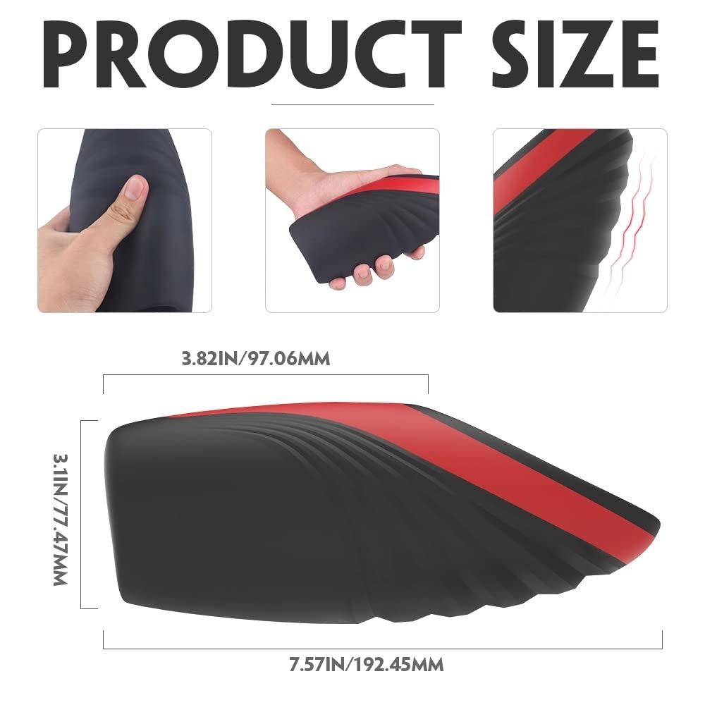 Masturbieren Sexspielzeug für Männer, 3 IN 1 Penis Vibrator mit 9 Vibrationsmodi & 6 Wellensaugen, Elektrischer Masturbator Cup Eichel Stimulation Vibratorensets, Penistrainer Sex Toys für Man