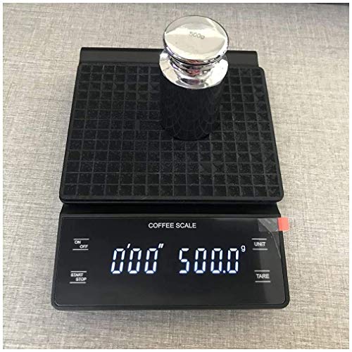 Báscula electrónica de precisión 3kg/0.1g con LCD miniatura 4