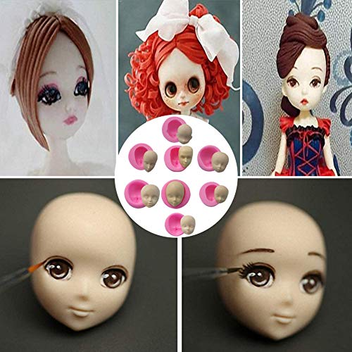 WonDerfulC - Stampo in silicone per testa umana