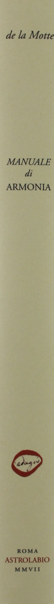 Manuale di armonia