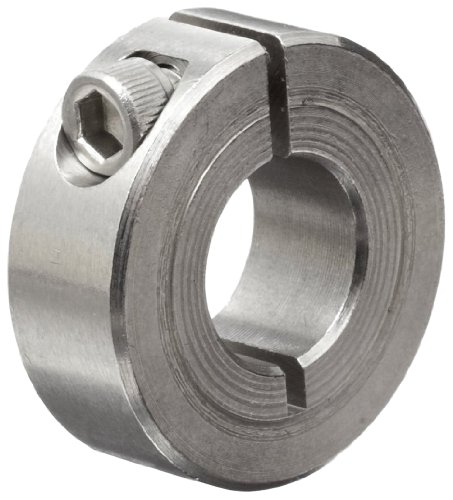 Climax Metals 1C-031-S T303 Stainless Steel One-Piece Clamping Collar, 5/16
