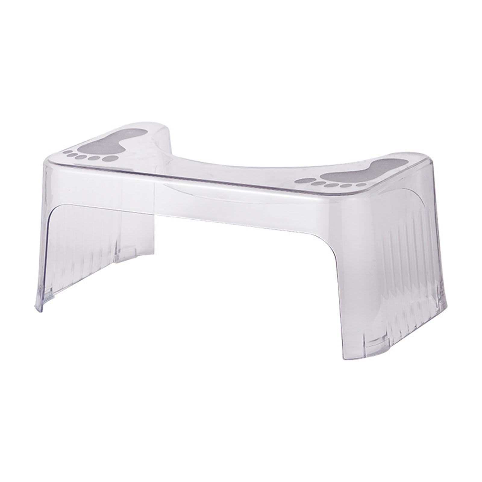 Taburete de Inodoro Engrosado for el hogar for Ayudar al Inodoro Taburete for pies Almohadilla for baño Taburete for Lavabo Taburete for baño Taburete baño(White,10.2 * 7.9 * 8.7in)