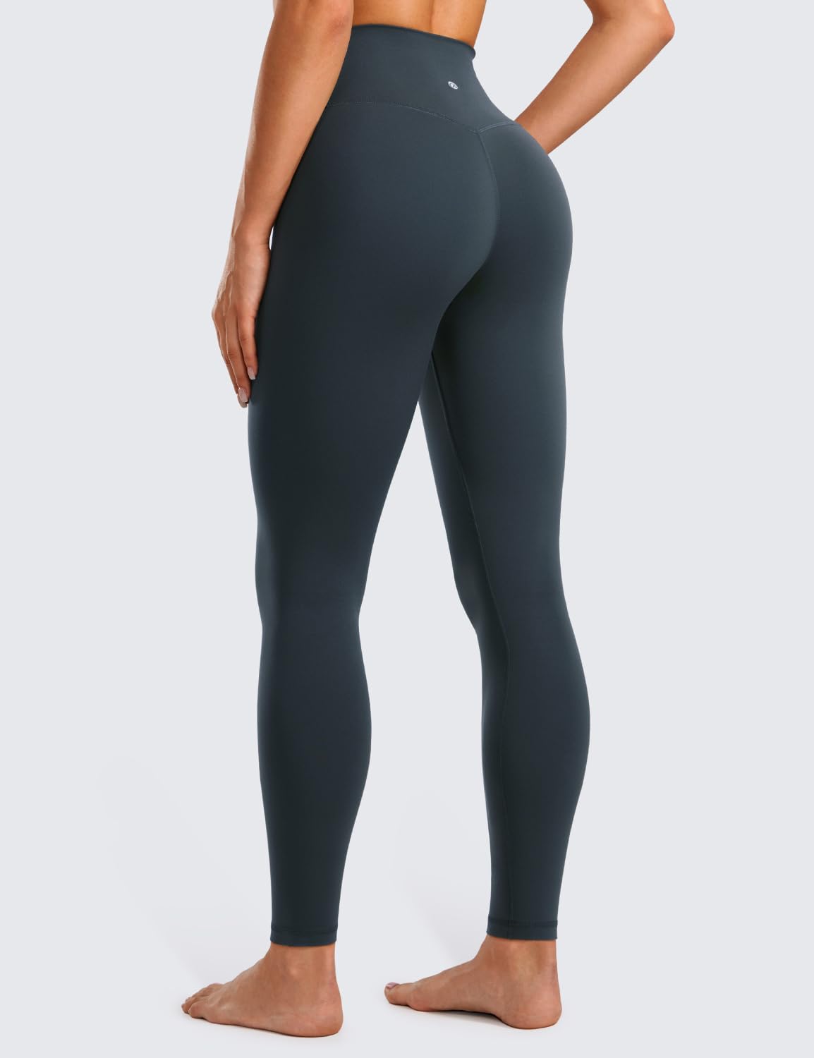 CRZ YOGA Donne Butterluxe V-Cross Leggings Sportivi Vita Alta Yoga Allenamento Pilates Elastico Pantaloni - 64cm/71cm