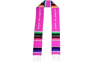 Mexican Sash for Graduation, Pink Class Of 2024