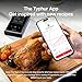 Typhur Sync Wireless Meat Thermometer Quad | 4 Probes | 6 Sensors | LCD Display | WiFi and Bluetooth 5.3 | Improved Stability and Range | IPX8 Waterproof | for BBQ, Grill, Smoker, Oven, Kitchen
