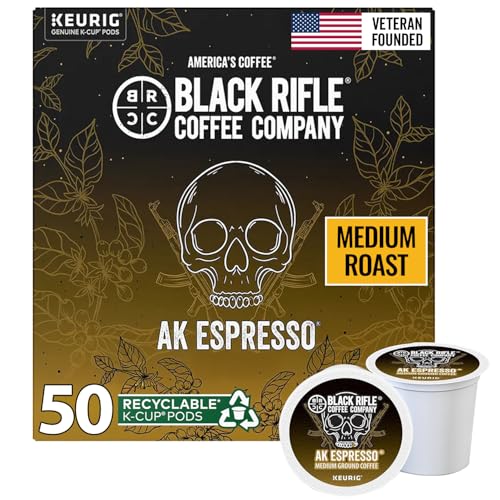 Black Rifle Coffee Company AK Espresso, 50 Count,...