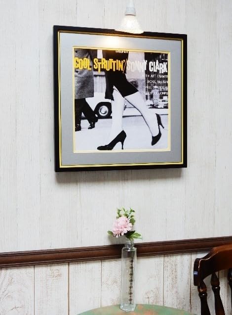 Amazon.co.jp: ソニークラーククールストラッティンジャズLP ポスター